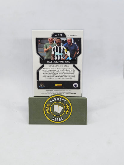 Callum Wilson (Newcastle) Green/Yellow Wave Parallel Prizm 2022/23