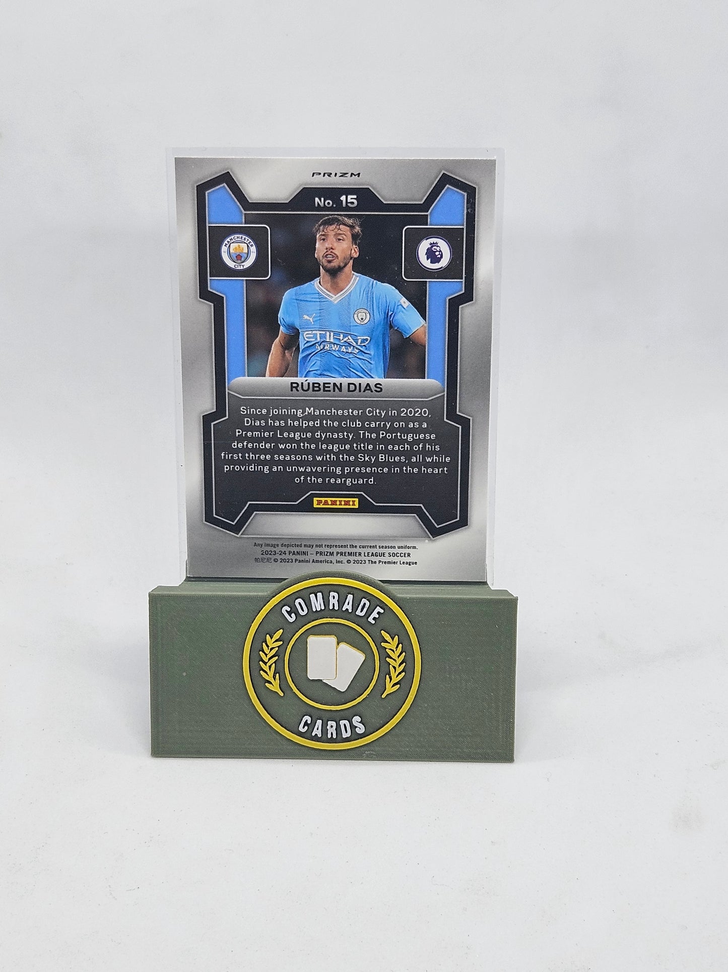 Ruben Dias (Man City) Breakaway Base Parallel Prizm 2023-2024