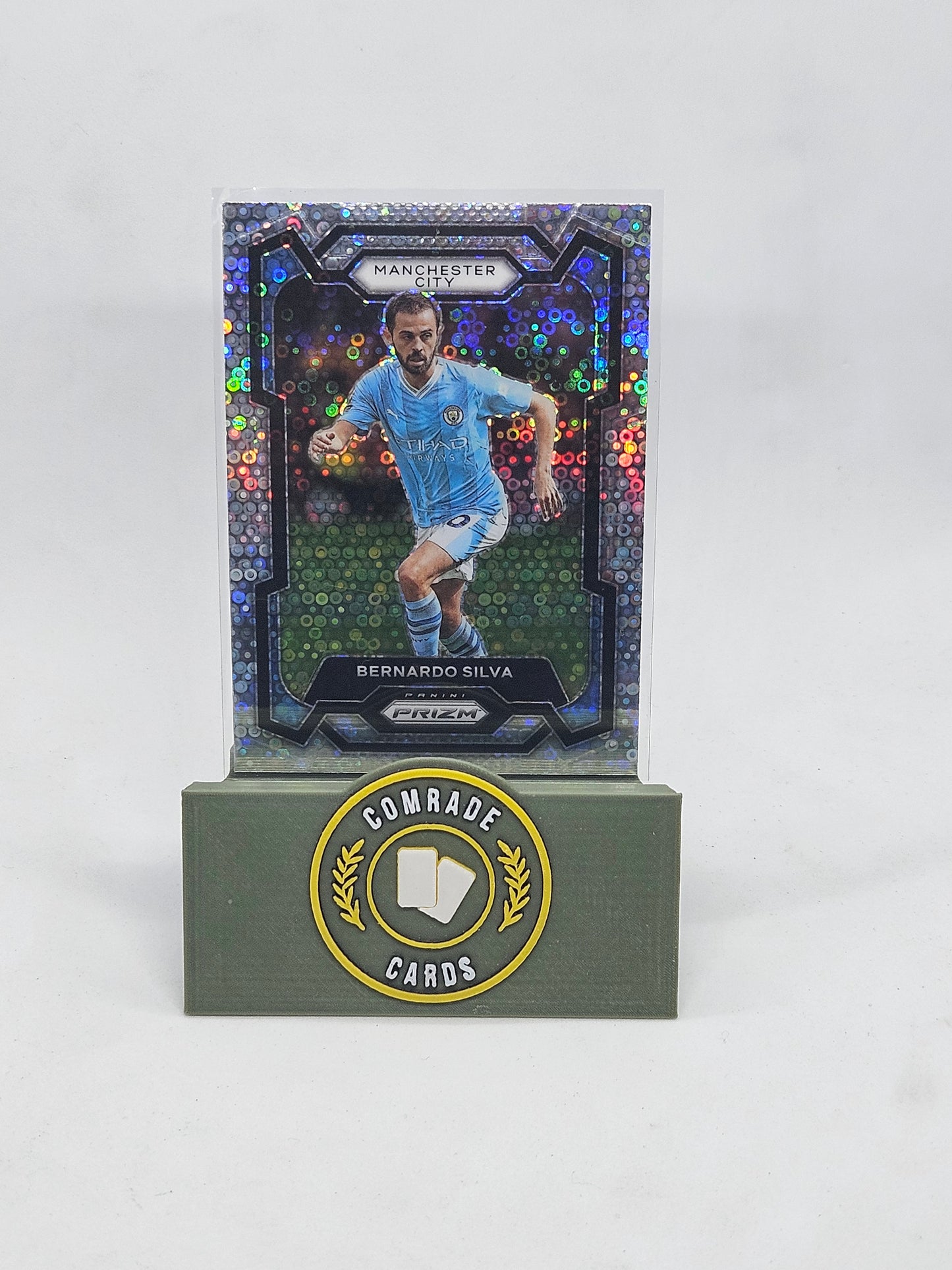 Bernardo Silva (Man City) Breakaway Base Parallel Prizm 2023-2024