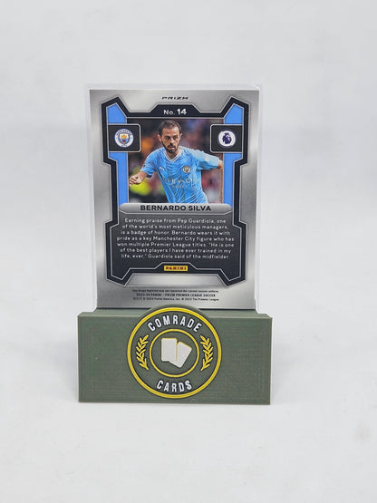 Bernardo Silva (Man City) Breakaway Base Parallel Prizm 2023-2024