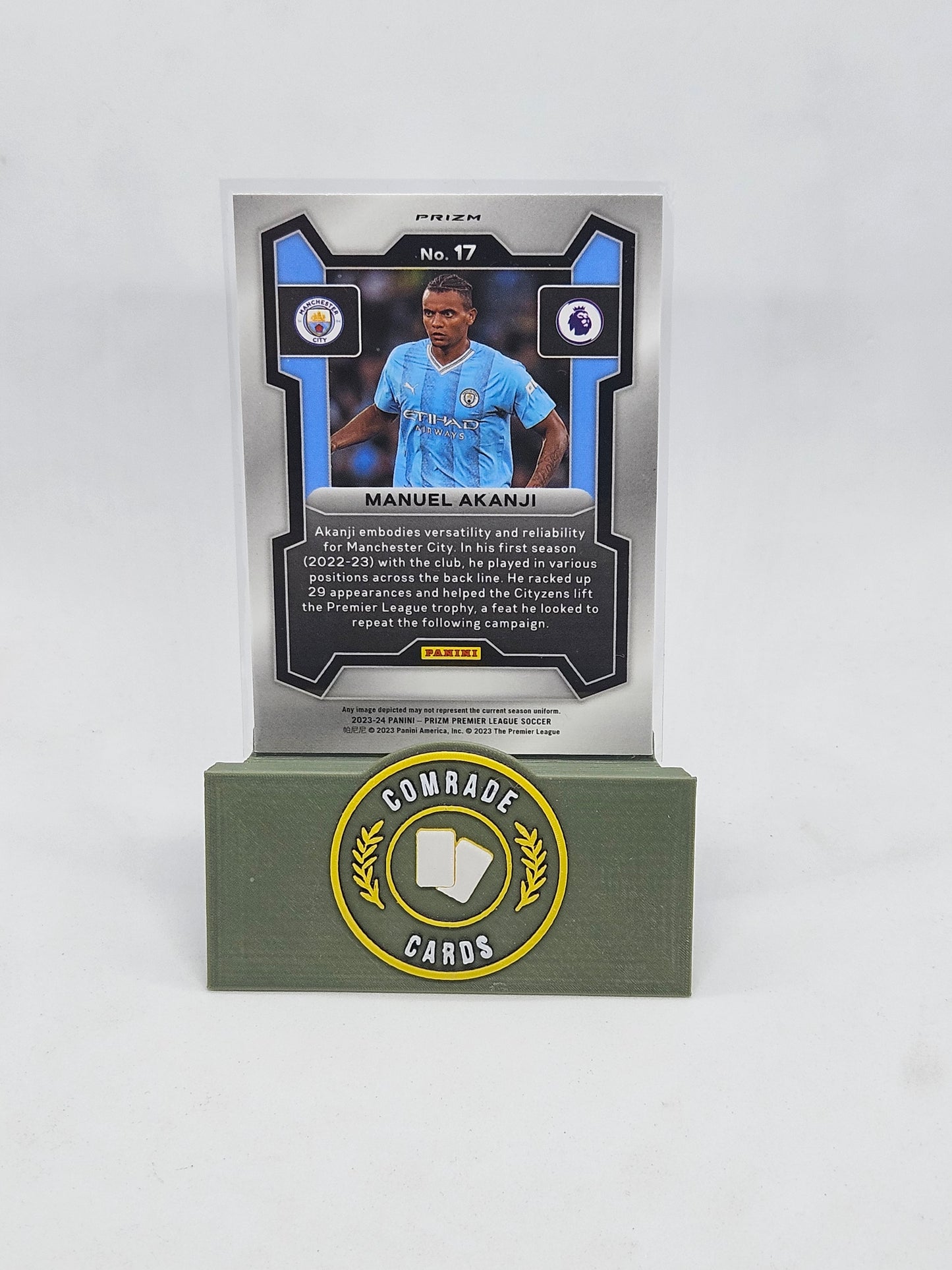 Manuel Akanji (Man City) Breakaway Base Parallel Prizm 2023-2024