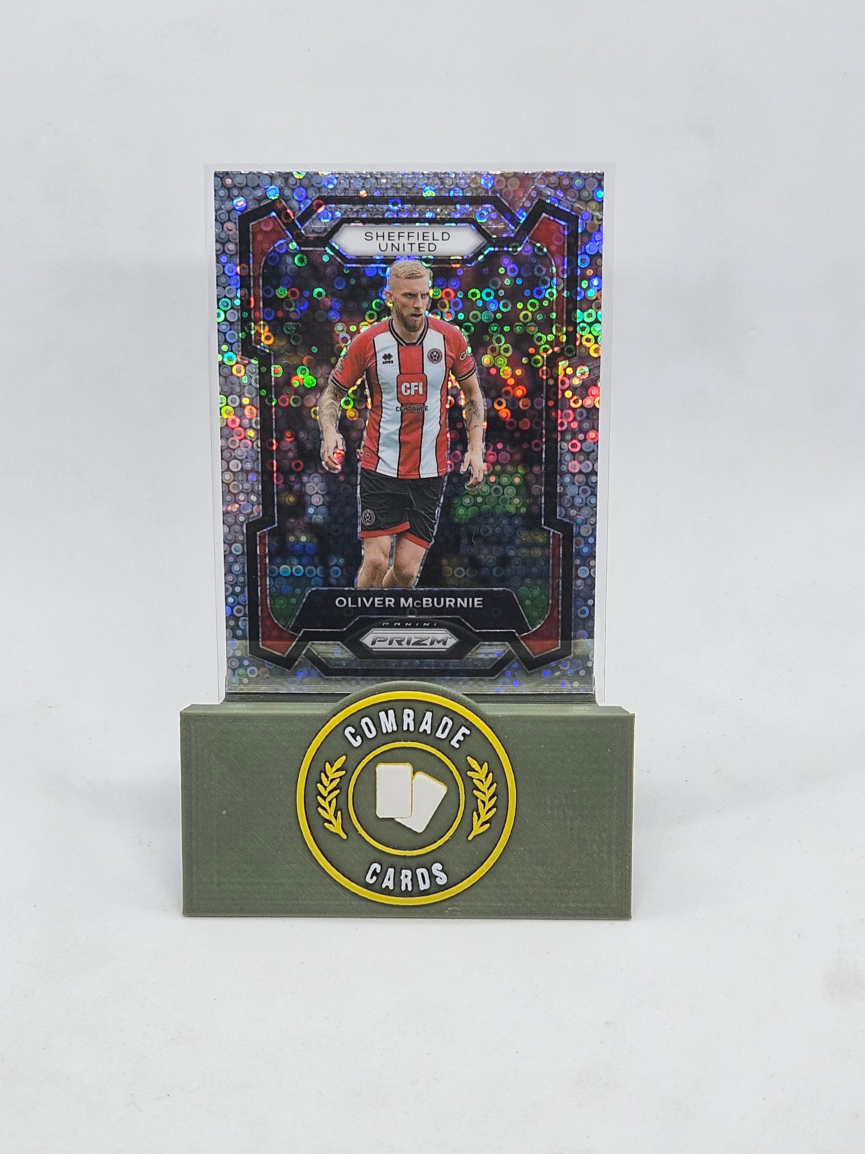 Oliver Mcburnie (Sheffield United) Breakaway Base Parallel Prizm 2023-2024