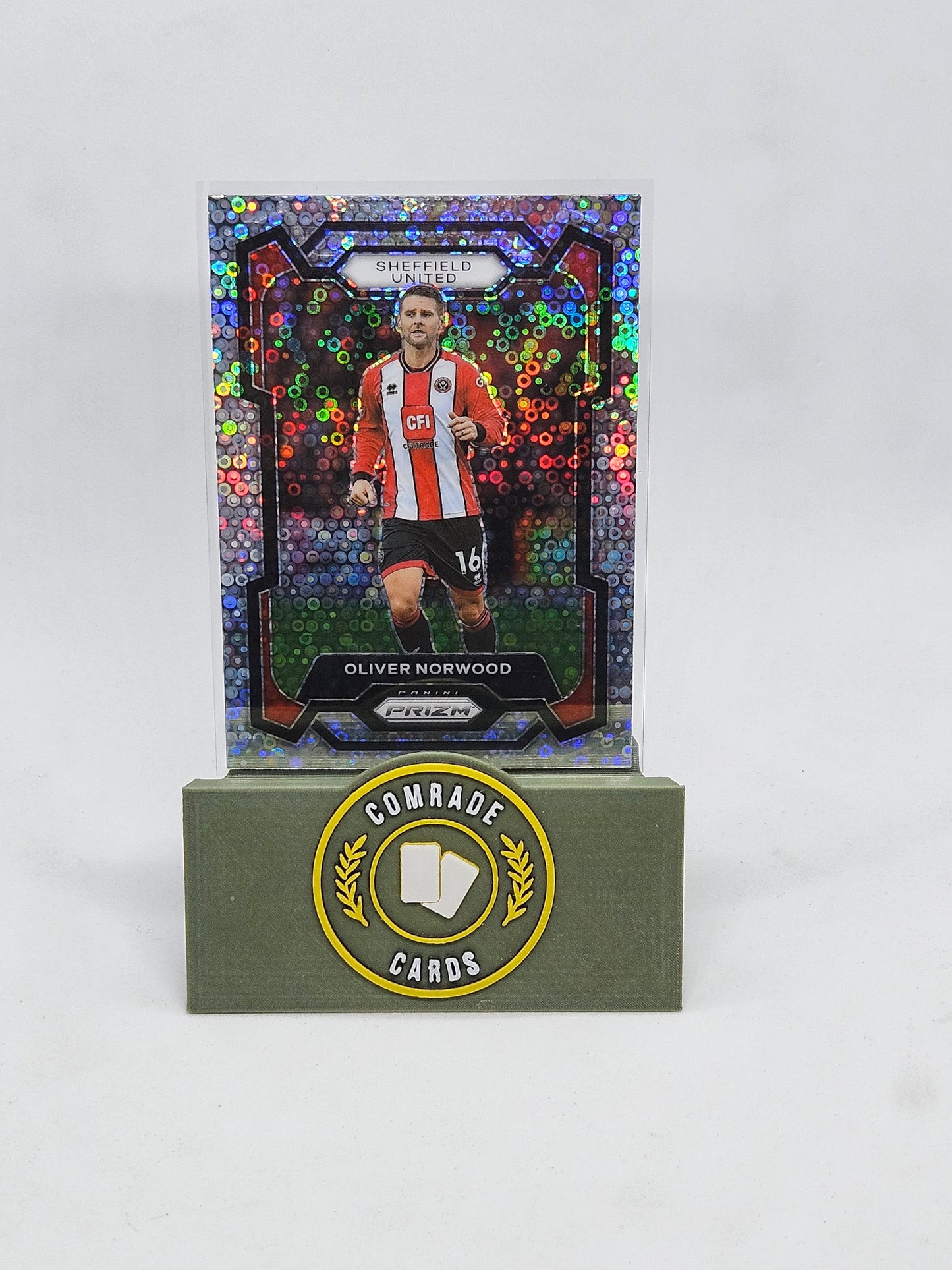 Oliver Norwood (Sheffield United) Breakaway Base Parallel Prizm 23/24