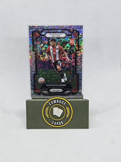 Gustavo Hamer (Sheffield United) Breakaway Base Parallel Prizm 2023-2024