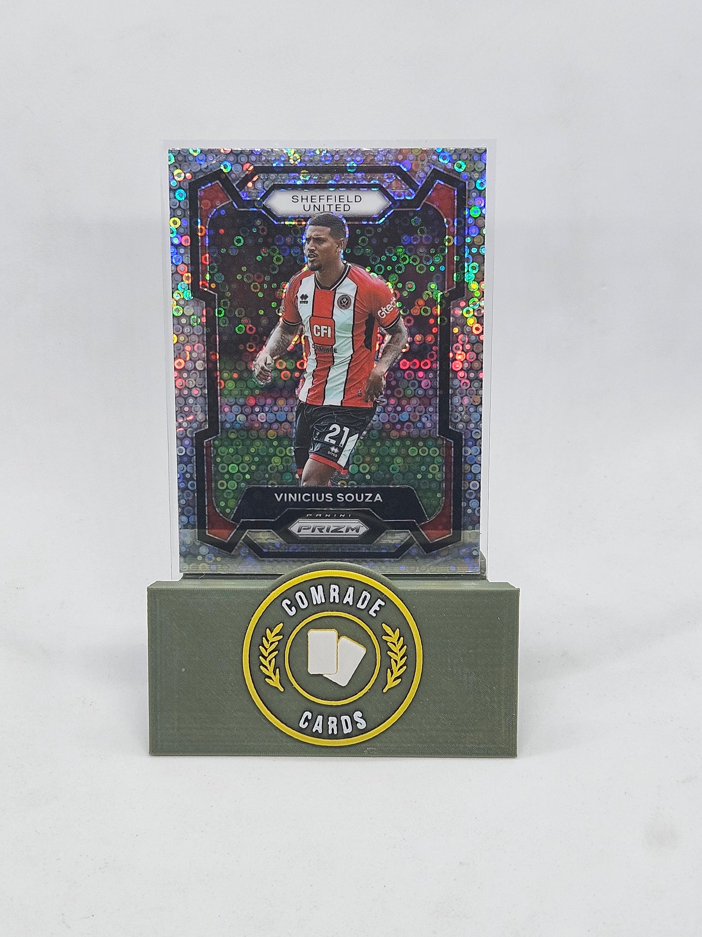 Vinicius Souza (Sheffield United) Breakaway Base Parallel Prizm 2023-2024