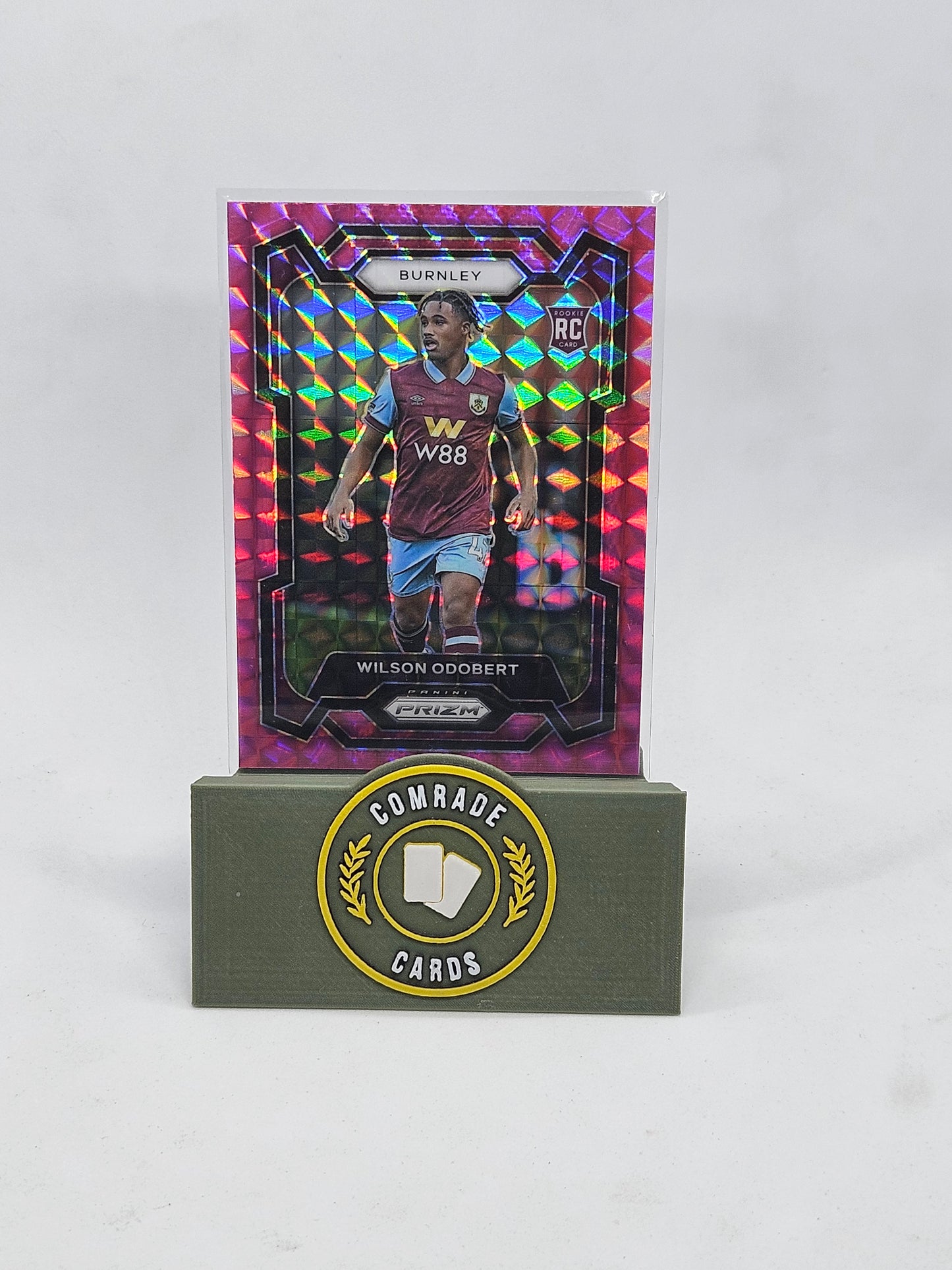 Wilson Odobert (Burnley) Blaster Base Parallel Prizm 2023-2024