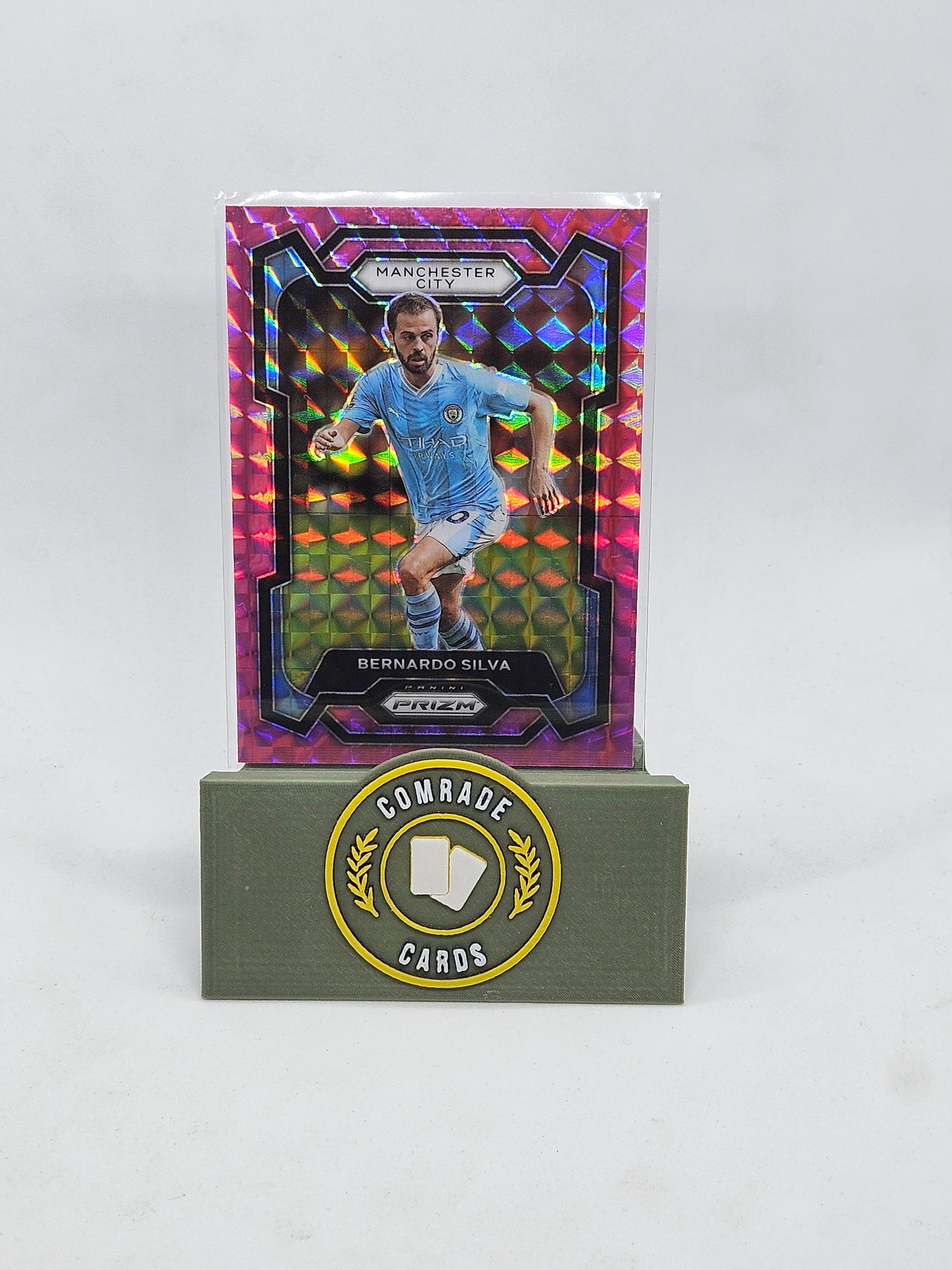 Bernardo Silva (Man City) Blaster Base Parallel Prizm 2023-2024