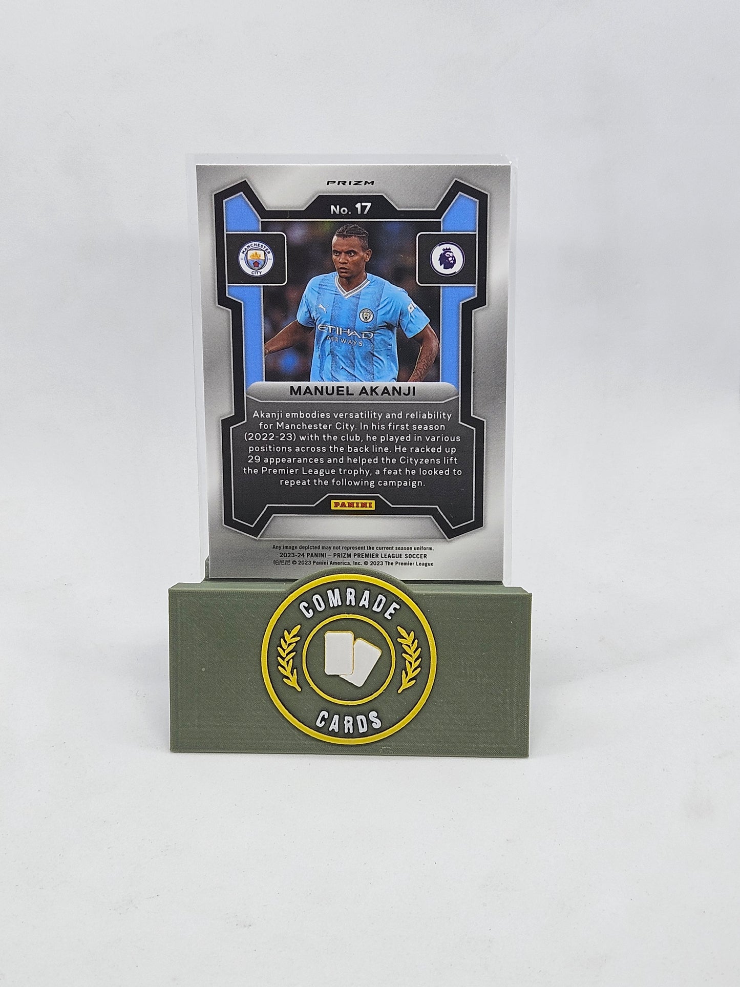 Manuel Akanji (Man City) Blaster Base Parallel Prizm 2023-2024