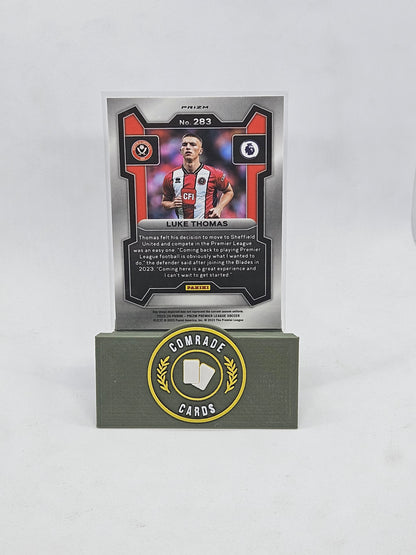 Luke Thomas (Sheffield United) Blaster Base Parallel Prizm 2023-2024