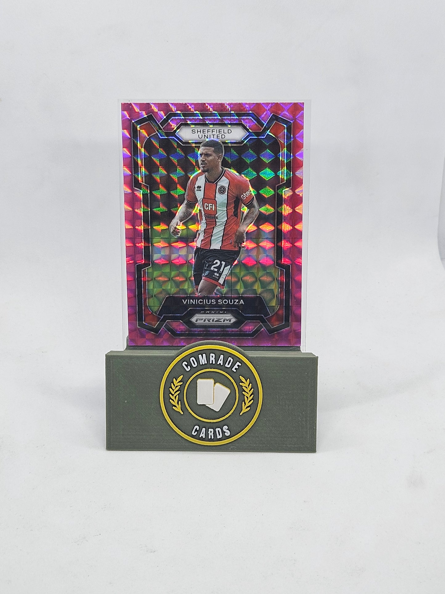 Vinicius Souza (Sheffield United) Blaster Base Parallel Prizm 2023-2024