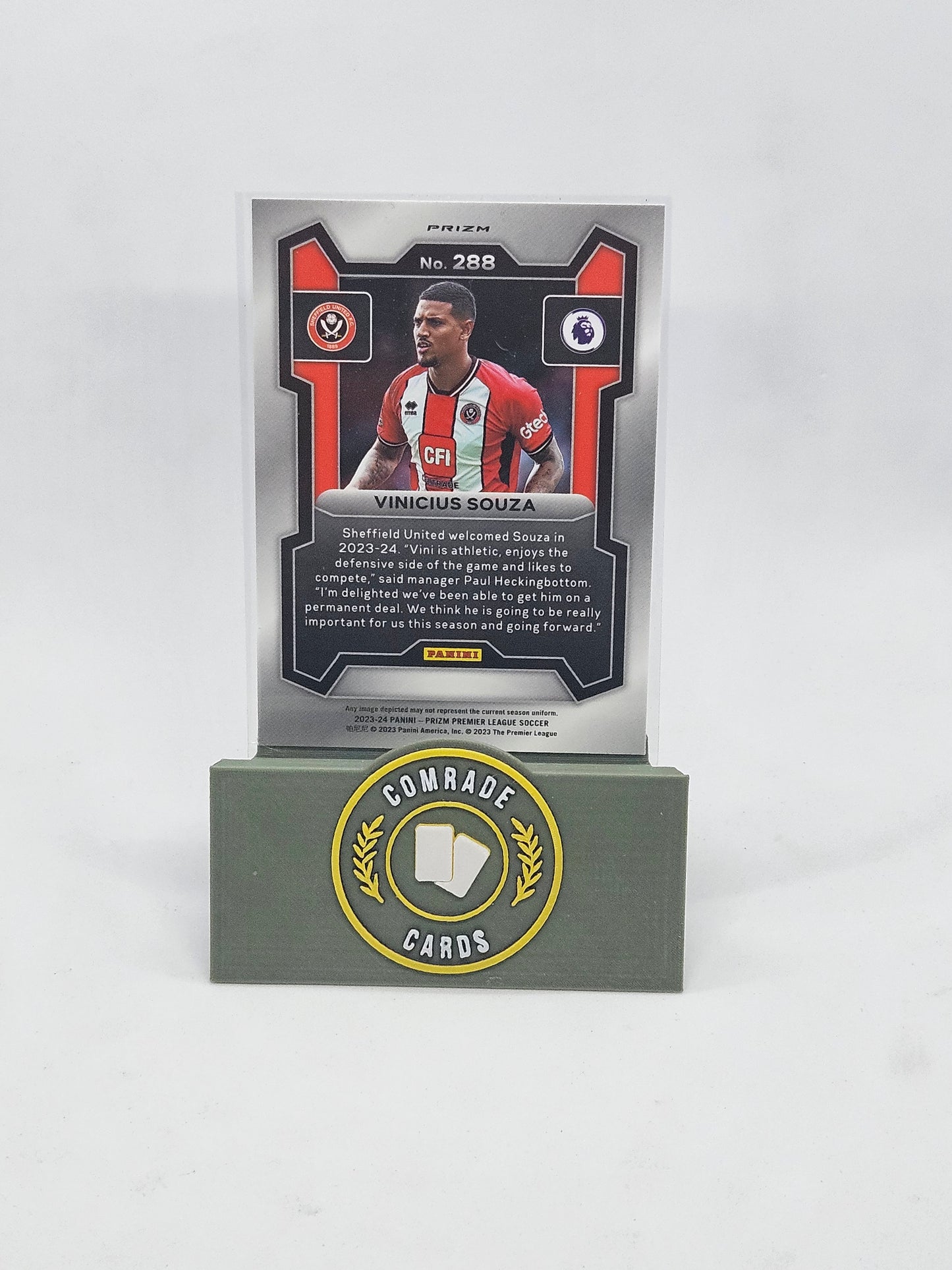 Vinicius Souza (Sheffield United) Blaster Base Parallel Prizm 2023-2024