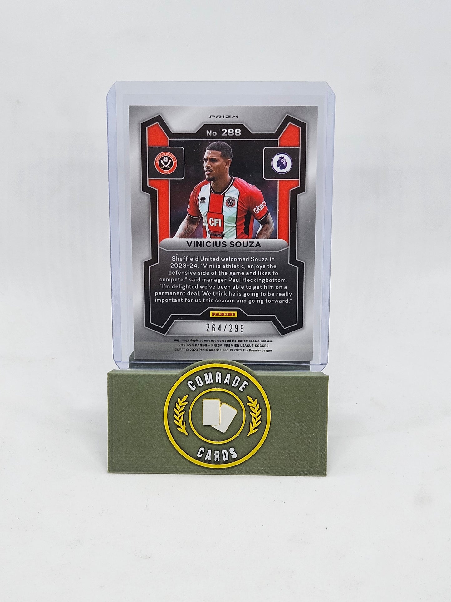 Vinicius Souza (Sheffield United) 264/299 Prizm 2023-2024