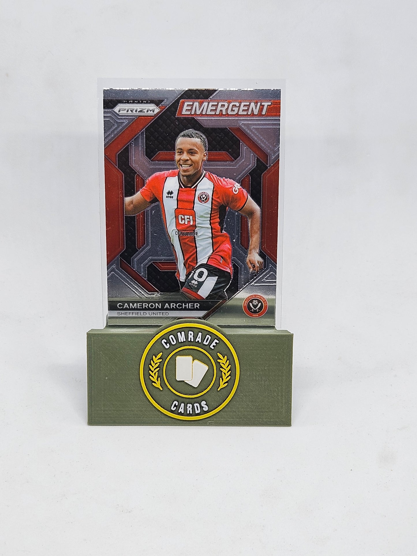 Cameron Archer (Sheffield United) Emergent Insert Prizm 2023-2024