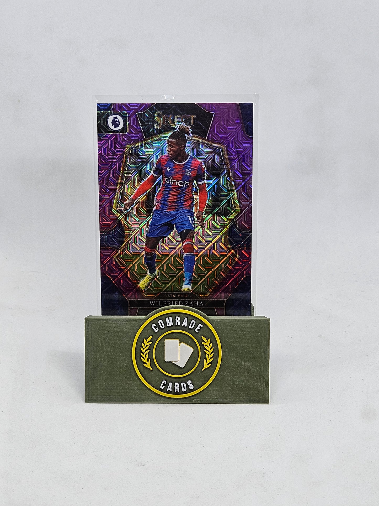 Wilfried Zaha (Crystal Palace) Purple Mojo Parallel Select Premier League 2022-2023