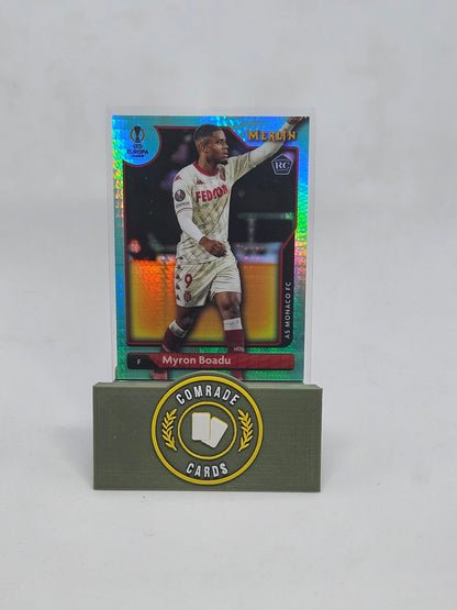 Tyrone Boadu (Monaco) Aqua Parallel Merlin Chrome 2021-2022