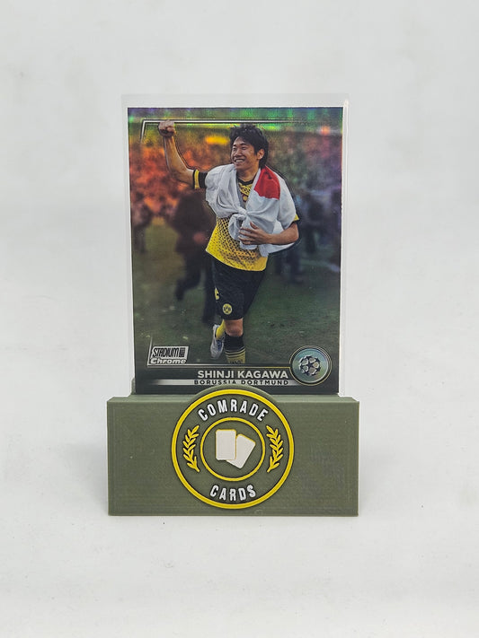 Shinji Kagawa (Dortmund) Refractor Parallel Stadium Chrome 2022-2023