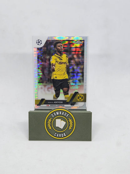 Karim Adeyemi (Dortmund) Pulsar Parallel Topps Chrome 2022-2023