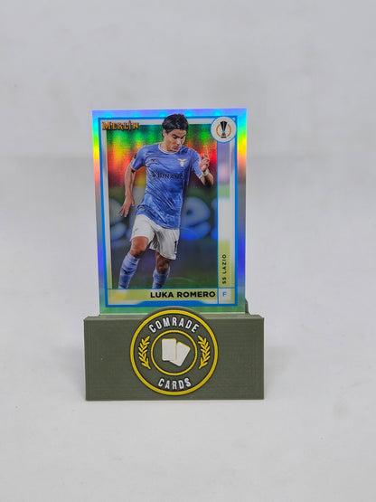 Luka Romero (Lazio) Refractor Parallel Merlin Chrome 2022-2023