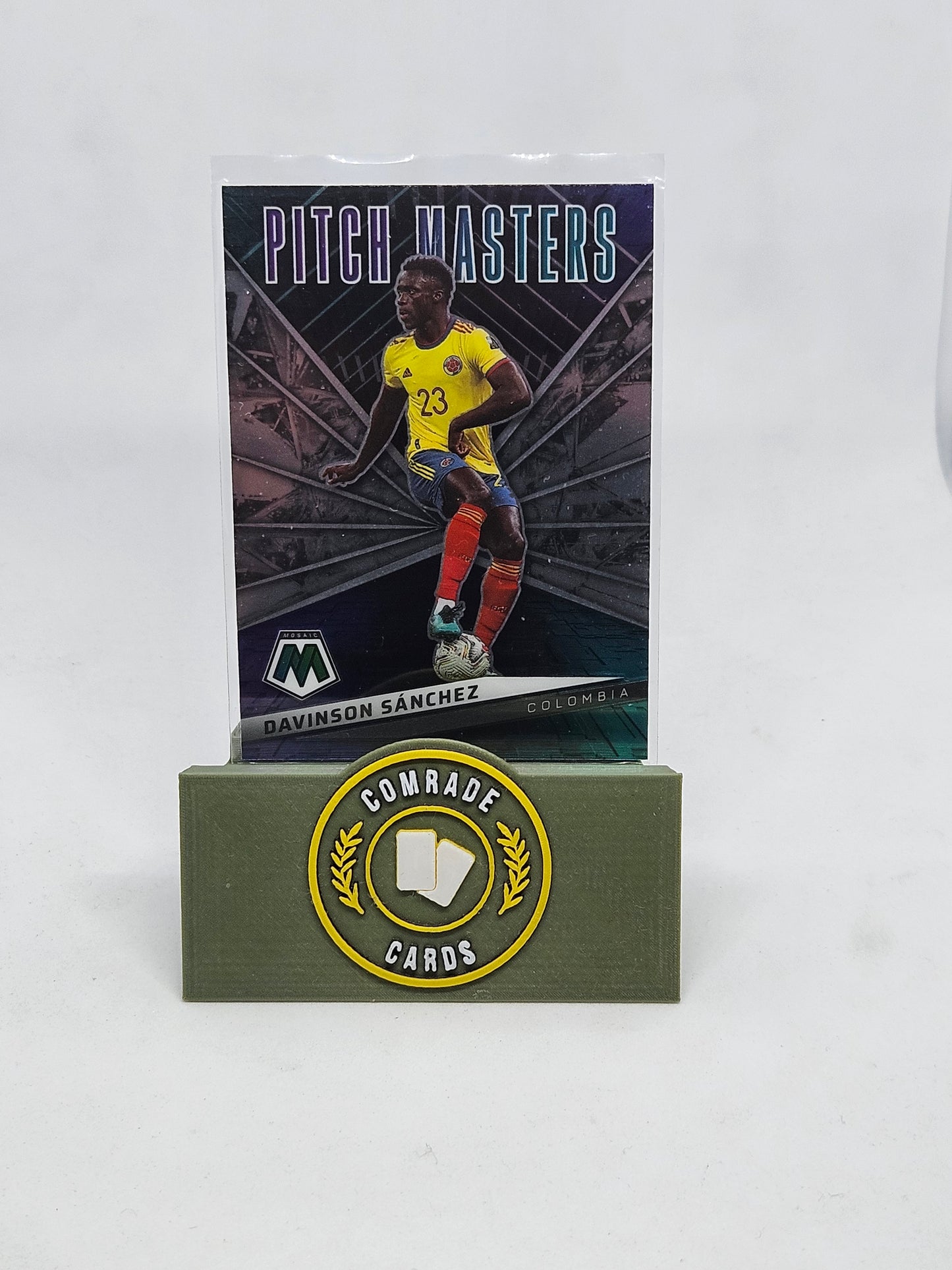 Davinson Sanchez (Colombia) Pitch Masters Insert Mosaic Road To World Cup Qatar