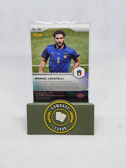 Manuel Locatelli (Italy) Pitch Masters Insert Mosaic Road To Fifa World Cup Qatar