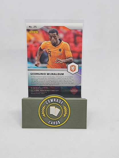 Georginio Wijnaldum (Netherlands) Pitch Masters Insert Mosaic World Cup