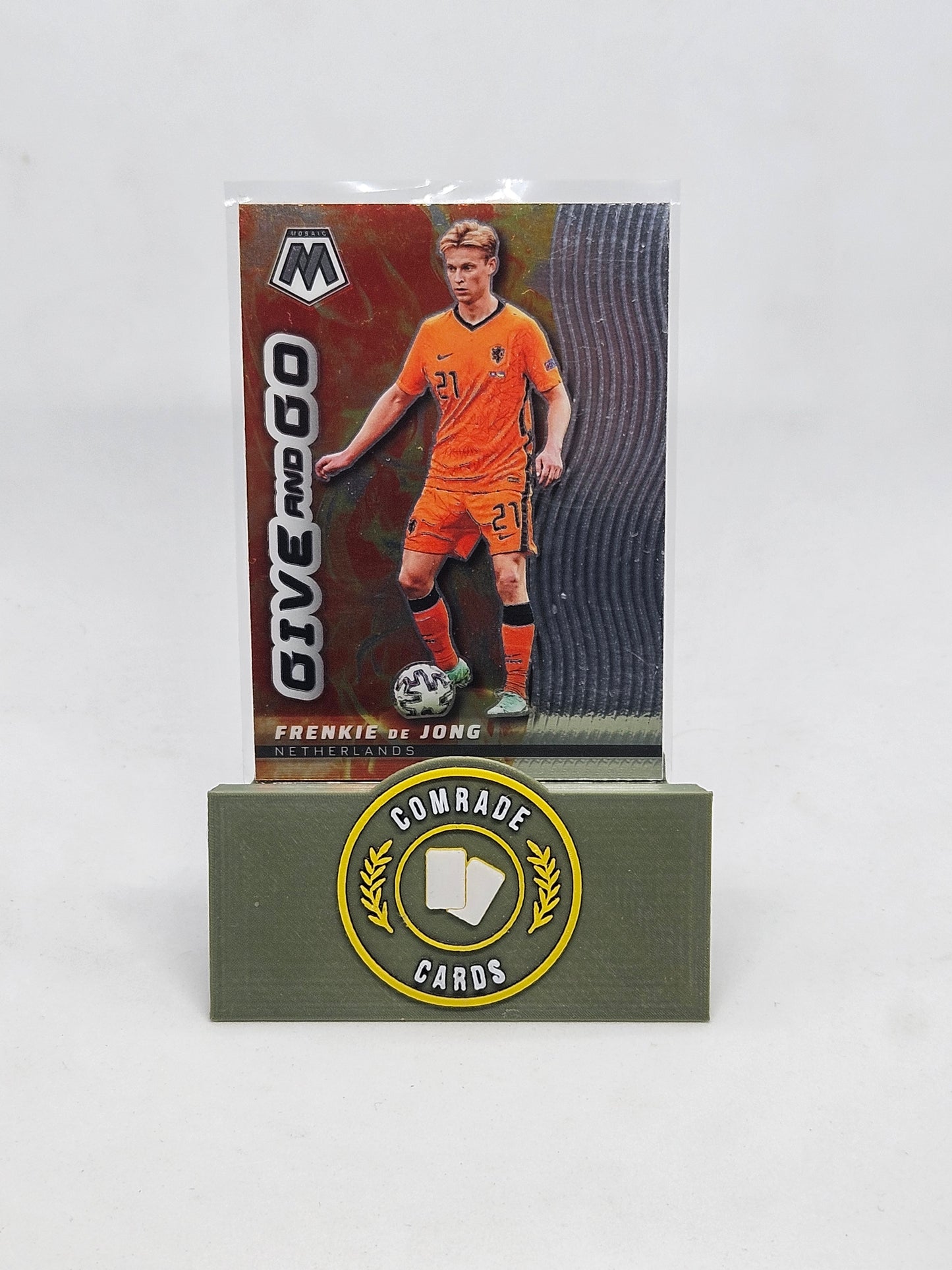 Frenkie De Jong (Netherlands) Give And Go Insert Mosaic Road To World Cup Qatar