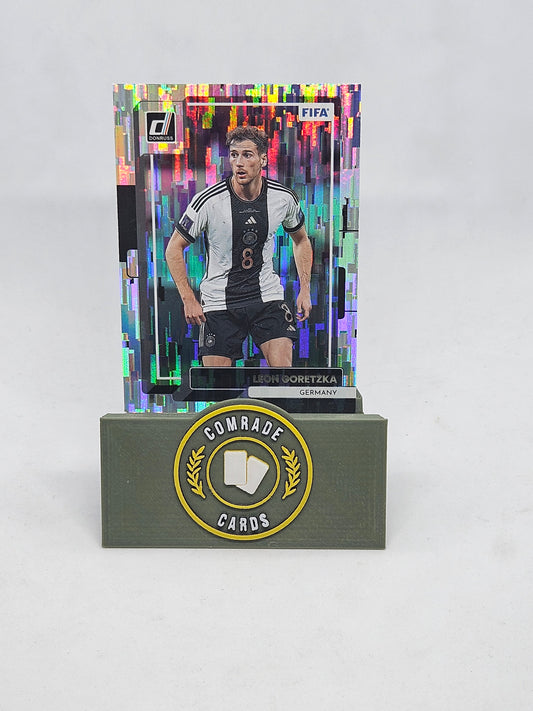 Leon Goretzka (Germany) Silver Glitch Parallel Donruss Soccer 2022-2023