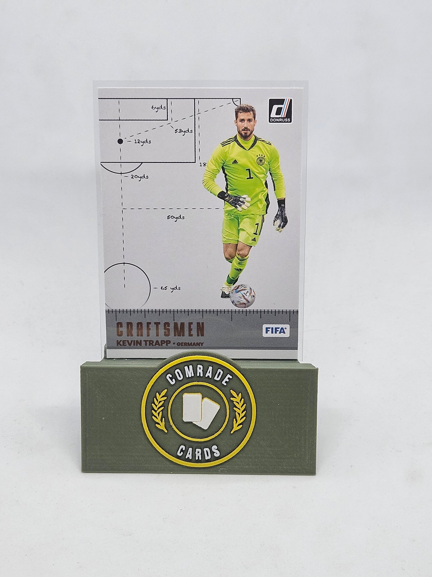 Kevin Trapp (Germany) Craftsmen Insert Donruss Soccer 2022-2023