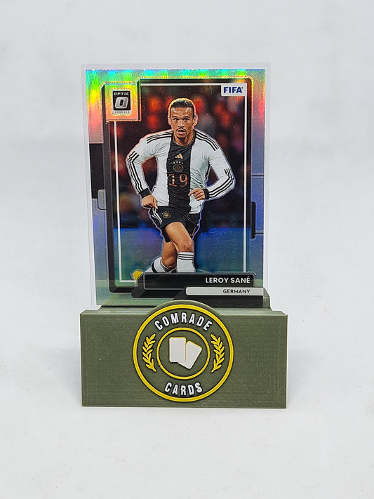 Leroy Sane (Germany) Silver Optic Parallel Donruss Soccer 2022-2023