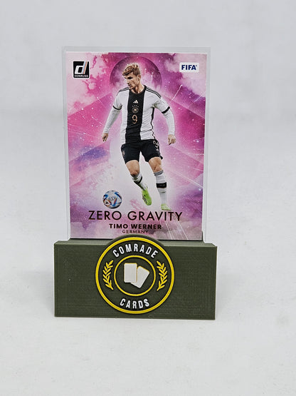 Timo Werner (Germany) Zero Gravity Insert Donruss Soccer 2022-2023