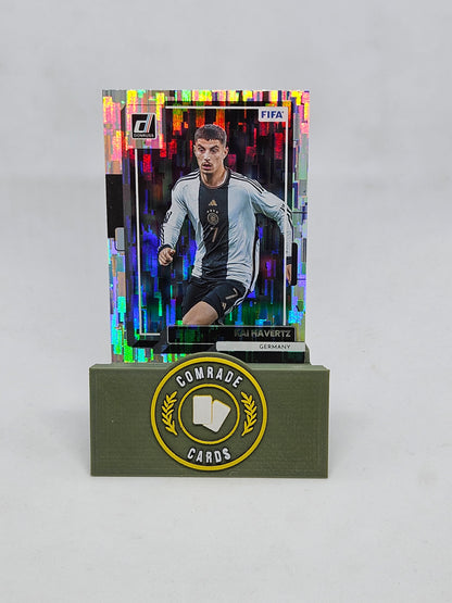 Kai Havertz (Germany) Silver Glitch Parallel Donruss Soccer 2022-2023