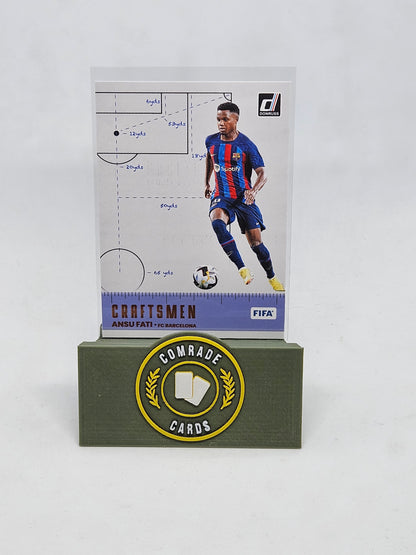 Ansu Fati (Barcelona) Craftsmen Insert Donruss Soccer 2022-2023