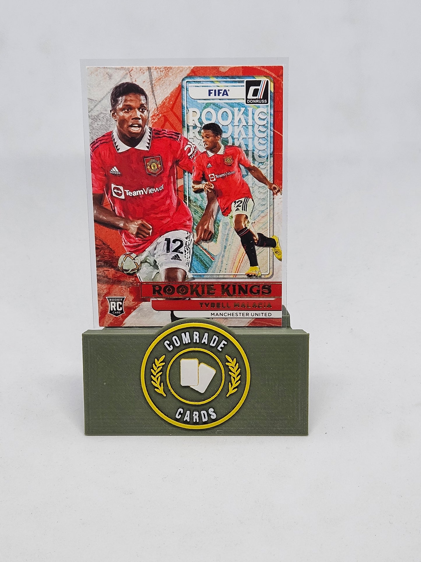 Tyrell Malacia (Man United) Rookie Kings Insert Donruss Soccer 2022-2023