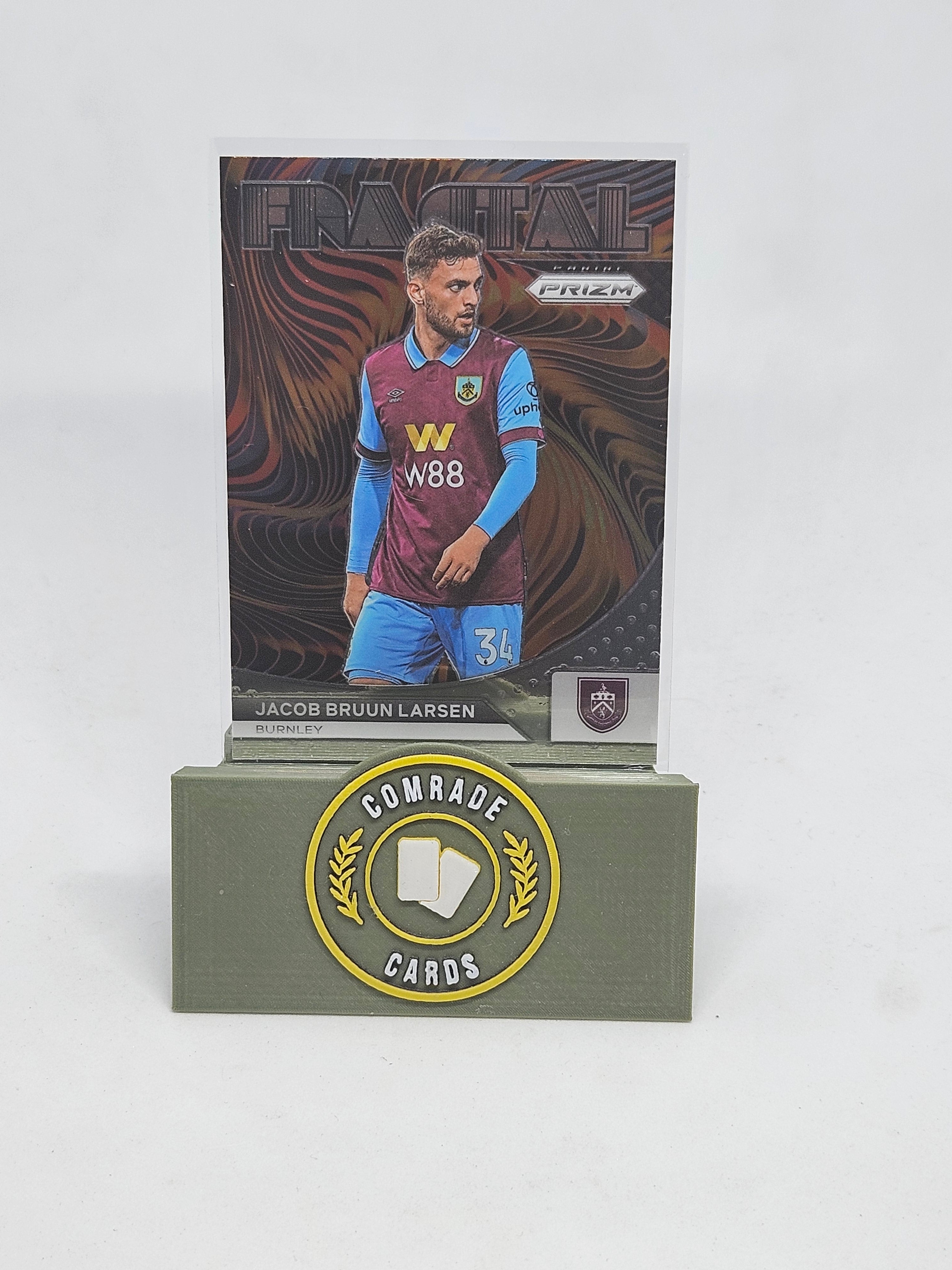 Jacob Bruun Larsen (Burnley) Fractal Insert Prizm 2023-2024