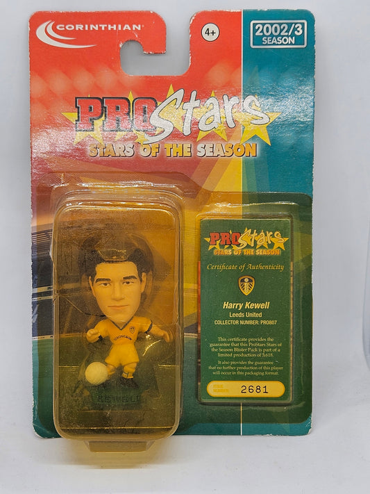 Harry Kewell (Leeds) Pro Stars Blister Pack Stars Of The Season PRO807 Damaged