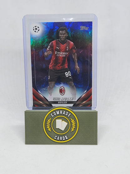 Yunus Musah (AC Milan) 118/125 Topps UCC 2023-2024