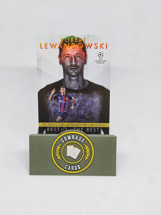 Robert Lewandowski (Barcelona) Best Of The Best Insert Topps UCC 2023-2024