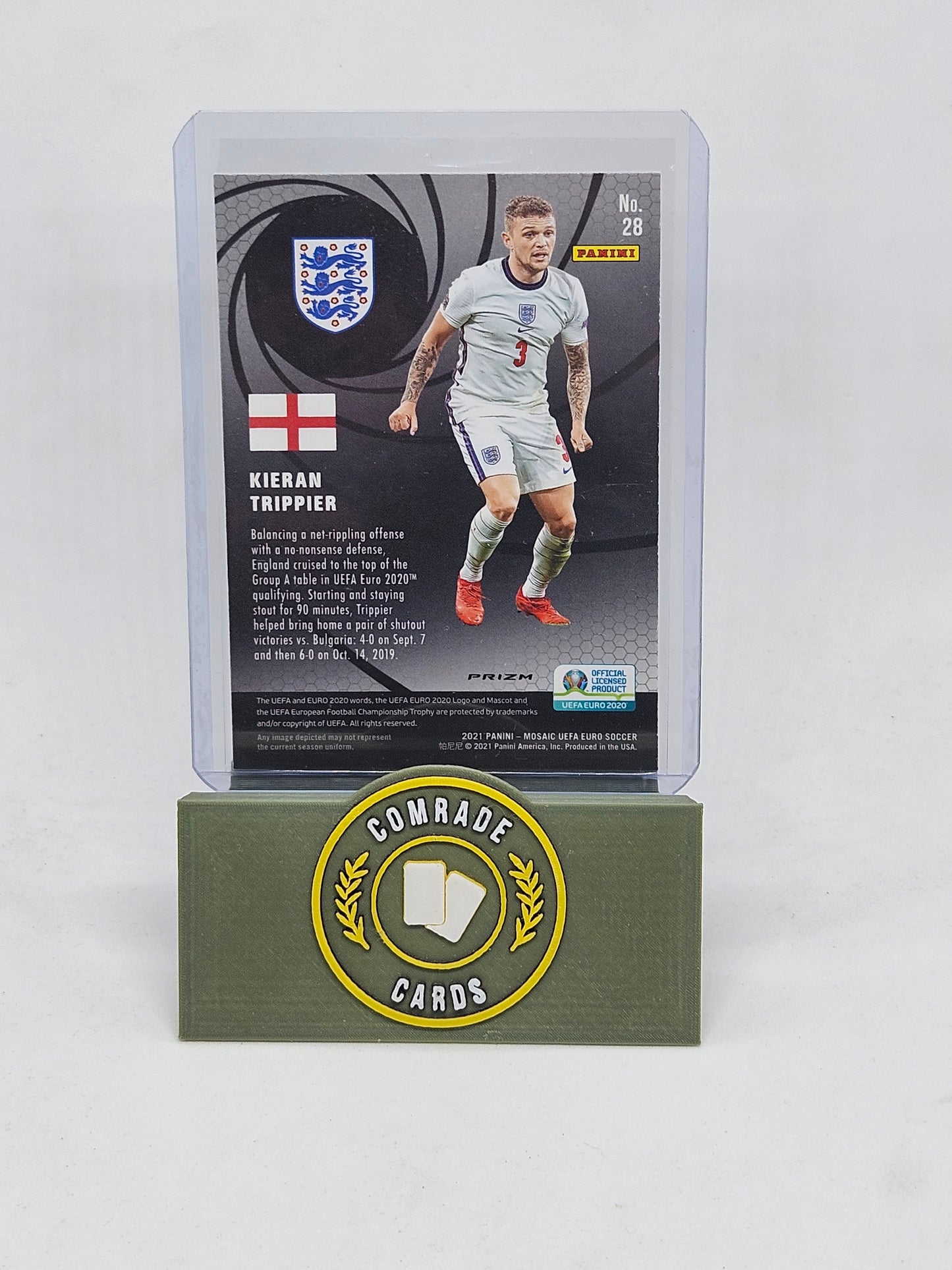 Kieran Trippier (England) International Men Of Mastery Insert Mosaic Euro 2020