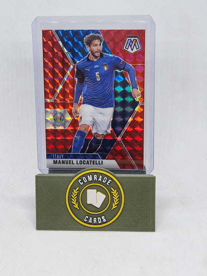 Manuel Locatelli (Italy) Red Mosaic Parallel Mosaic Euro 2020