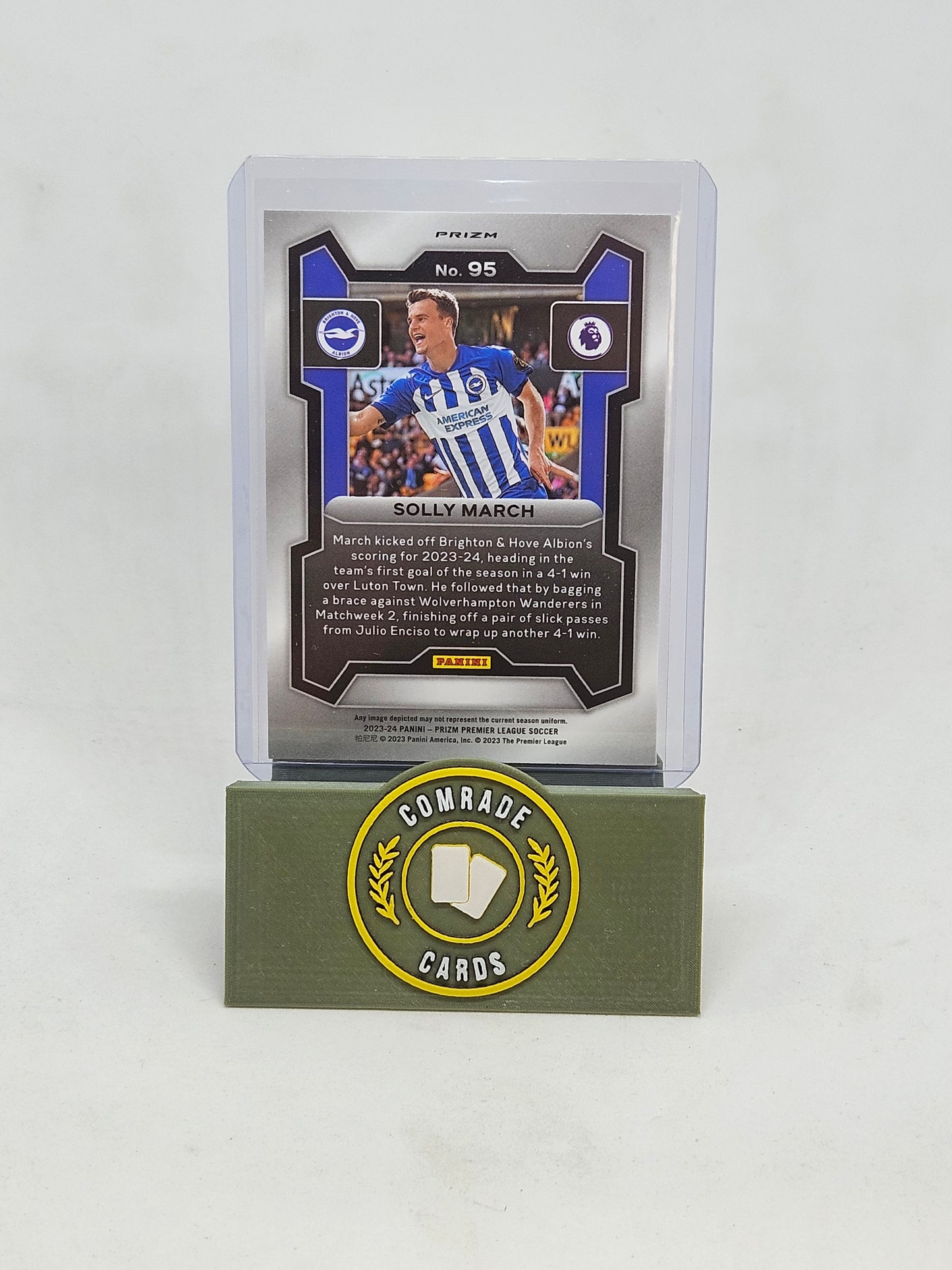 Solly March (Brighton) Pink Stars Parallel Prizm 2023-2024