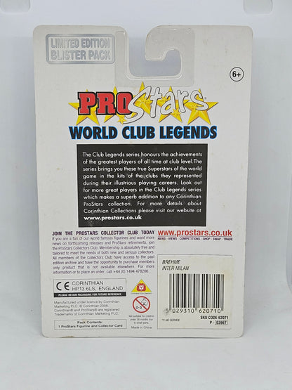 Andreas Brehme (Inter Milan) Pro Stars Blister Pack World Club Legends PRO1768