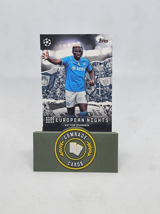 Victor Osimhen (Napoli) European Nights Insert Topps UCC 2023-2024