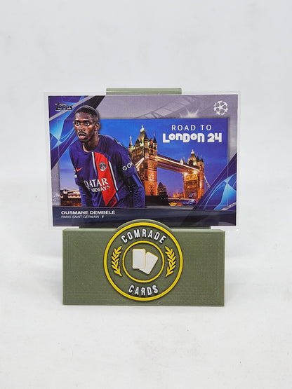 Ousamane Dembele (PSG) Road To London Insert Topps UCC 2023-2024