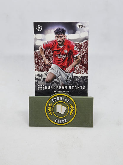 Ricardo Pepi (PSV) European Nights Insert Topps UCC 2023-2024