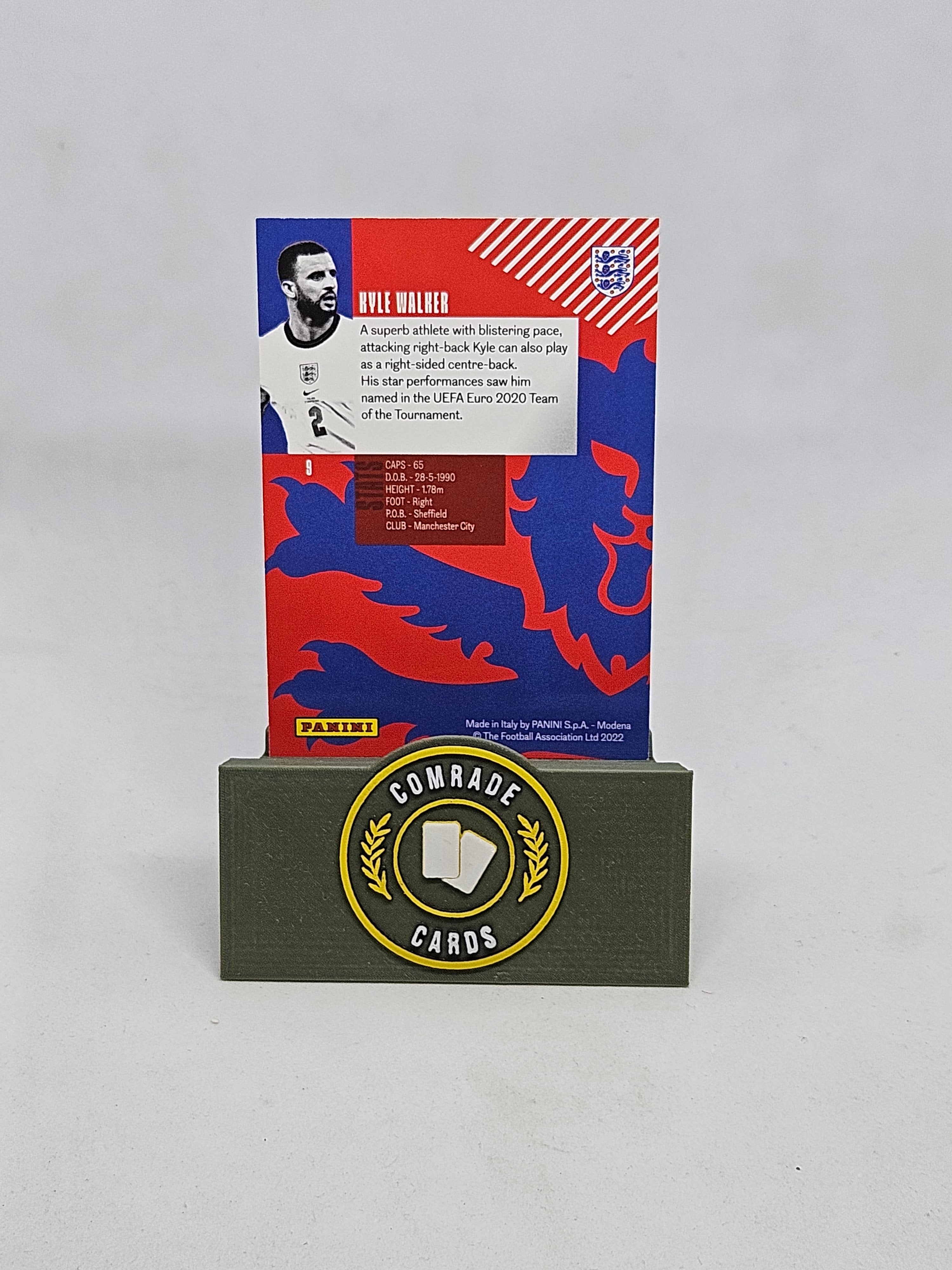 Kyle Walker (England) Base Card The Best Of England Set