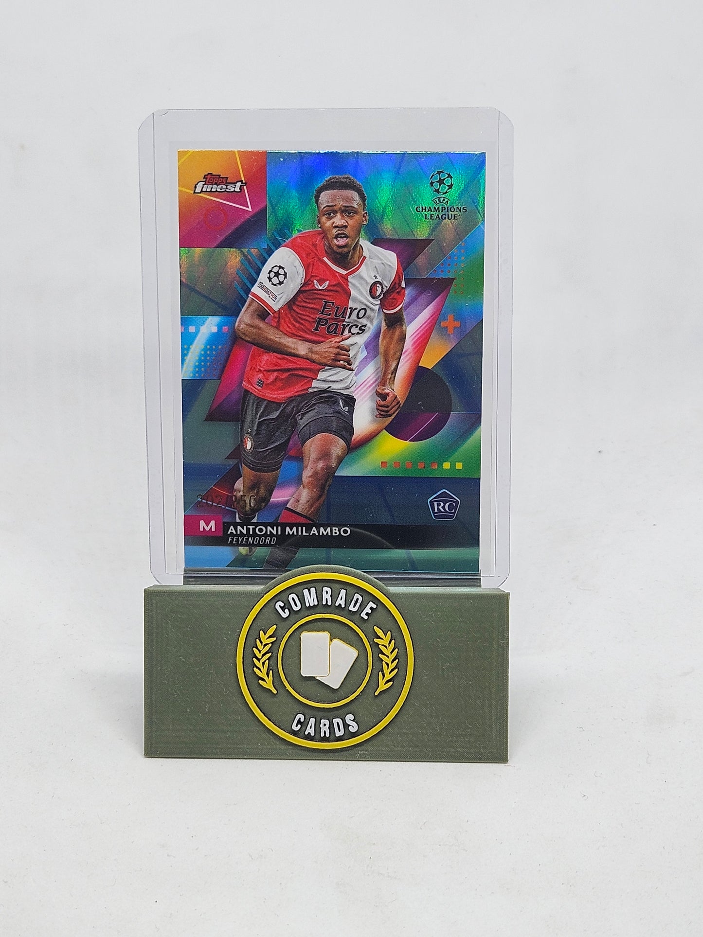 Antoni Milambo (Feyenoord) 202/250 Topps Finest 2023-2024