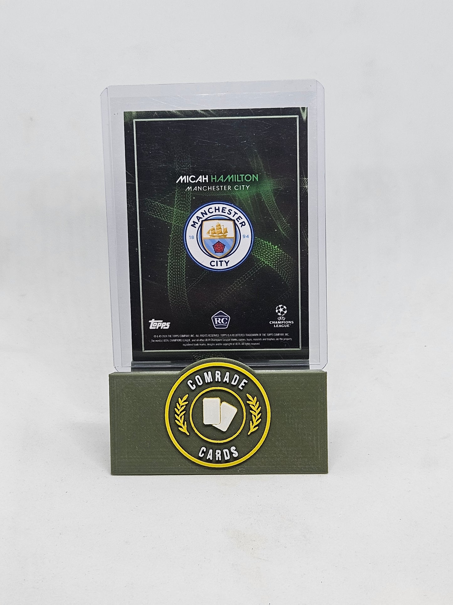 Micah Hamilton (Man City) 24/99 Topps Knockout 2023-2024