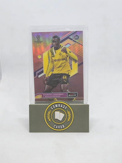 Soumaila Coulibaly (Dortmund) 34/75 Topps Finest 2022-2023