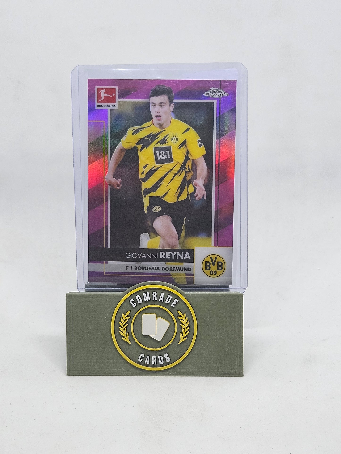 Giovanni Reyna (Dortmund) 39/75 Topps Chrome Bundesliga 2020-2021