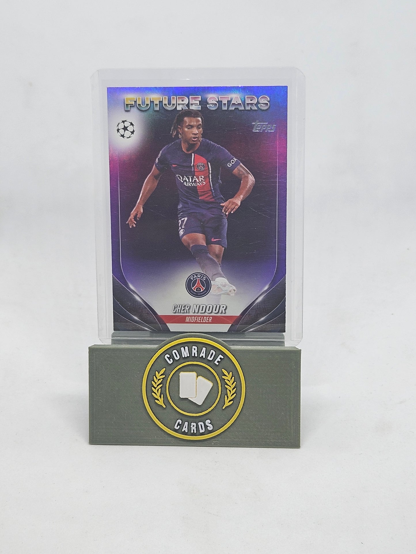 Cher Ndour (PSG) 246/299 Topps UCC 2023-2024